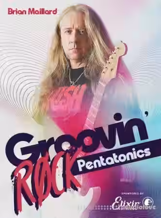 JTC Guitar Brian Maillard Groovin' Rock Pentatonics [TUTORiAL] - Sample Pack Artwork