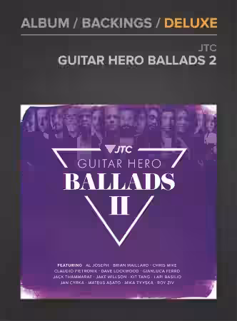 JTC Guitar Hero Ballads II [TUTORiAL] - Sample Pack Artwork