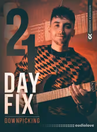 JTC Guitar Package 21 Day Fix: Downpicking [TUTORiAL] - Sample Pack Artwork