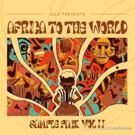 Juls Presents Africa to the World Sample Pack Vol.2 [WAV] - Sample Pack Artwork