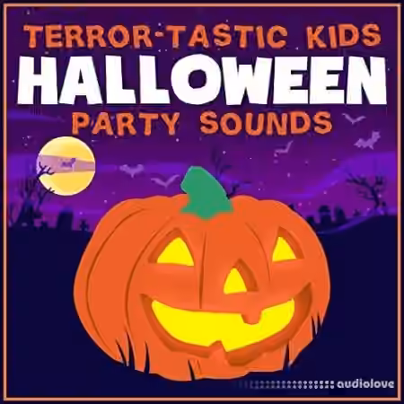 Just Halloween Terror-tastic Kids Halloween Party Sounds [WAV] - Sample Pack Artwork