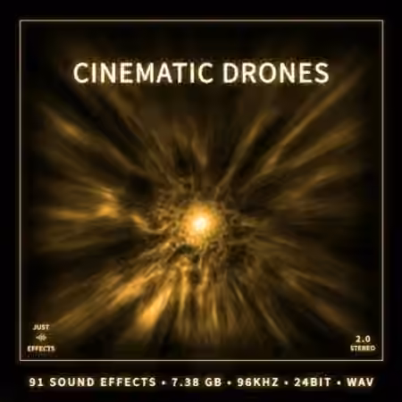 Just Sound Effects Cinematic Drones [WAV] - Sample Pack Artwork