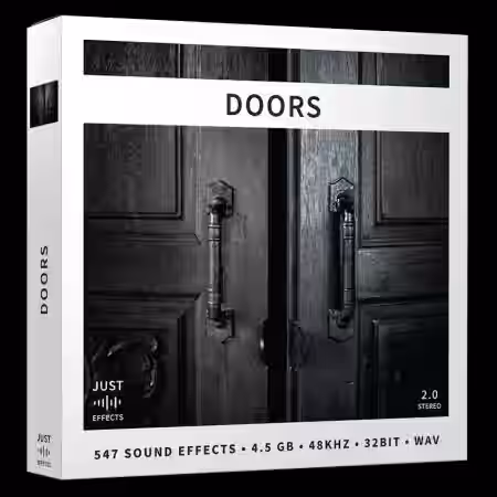 Just Sound Effects Doors [WAV] - Sample Pack Artwork