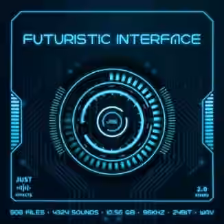 Just Sound Effects Futuristic Interface [WAV]