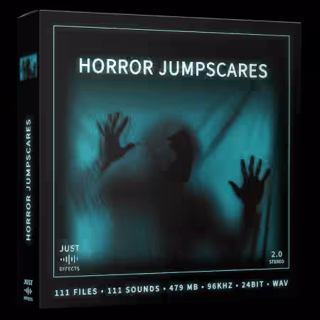 Just Sound Effects Horror Jumpscares [WAV] - Sample Pack Artwork