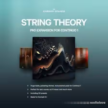 Karanyi Sounds String Theory for Continuo [Synth Presets] - Sample Pack Artwork