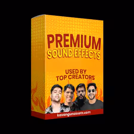 Kavangun Assets 500+ Premium Sound Effects [WAV] - Sample Pack Artwork