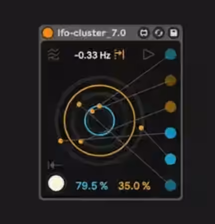 Kentaro lfo-cluster v7.0 [Max for Live] - Sample Pack Artwork
