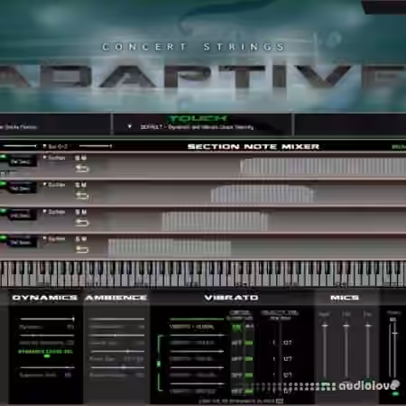 Kirk Hunter Studios Concert Strings Adaptive [KONTAKT] - Sample Pack Artwork