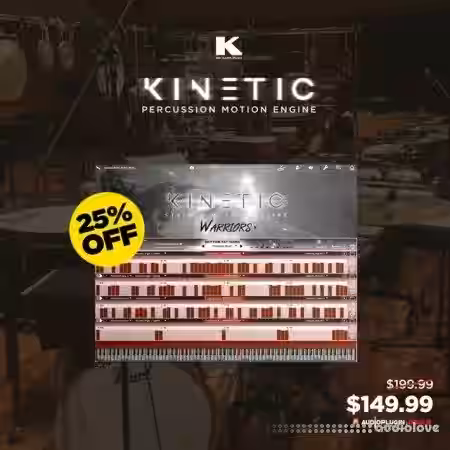 Kirk Hunter Studios Kinetic Percussion Motion Engine [KONTAKT] - Sample Pack Artwork