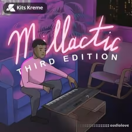 Kits Kreme Millactic Vol.3 Retro Analog Sounds [WAV] - Sample Pack Artwork