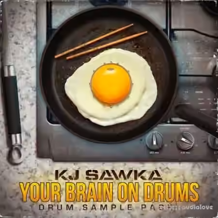 KJ Sawka Your Brain on Drums [WAV, Synth Presets] - Sample Pack Artwork