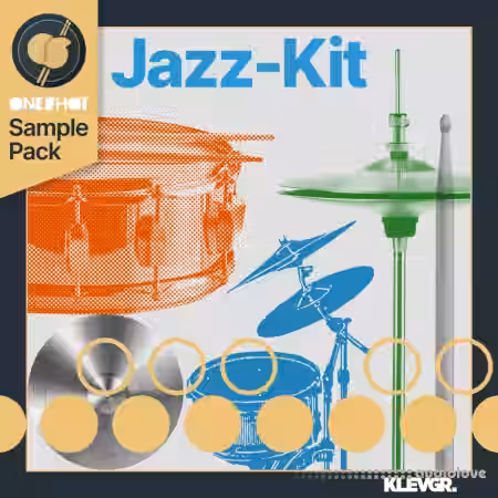 Klevgrand Jazz-Kit OneShot Kit RETAiL [WiN, MacOSX] - Sample Pack Artwork