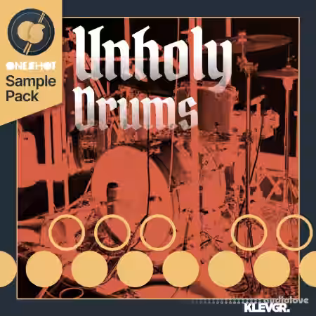 Klevgrand Unholy Drums OneShot Kit RETAiL [WiN, MacOSX] - Sample Pack Artwork