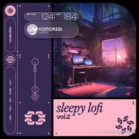 Komorebi Audio sleepy lofi vol. 2 [WAV] - Sample Pack Artwork