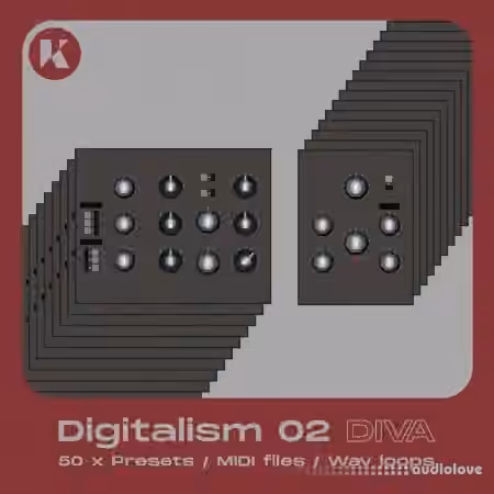 Konturi  Digitalism 02: Diva Presets [WAV, MiDi, Synth Presets] - Sample Pack Artwork