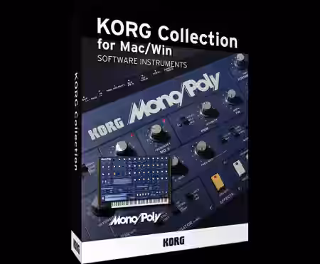 KORG MonoPoly v2.3.1 / v2.2.0 [WiN, MacOSX] - Sample Pack Artwork