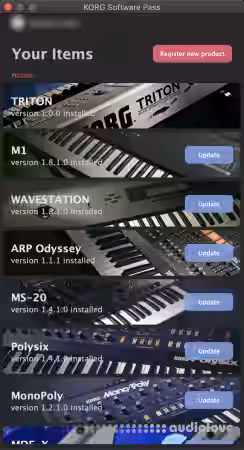 KORG Software Pass (Always Offline for R2R Keygen) v1.2.4 [WiN]