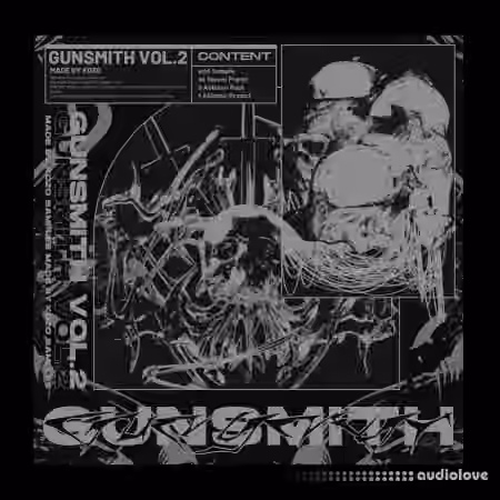 KOZO [Gumsmith Vol.2] Tearout Sample Pack [WAV, Synth Presets, DAW Templates] - Sample Pack Artwork