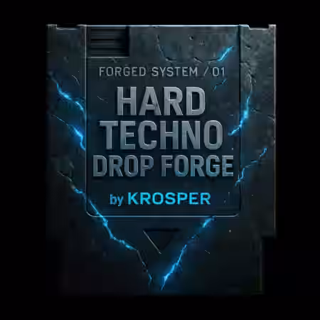 Krosper Hard Techno Drop Forge [DAW Templates] - Sample Pack Artwork