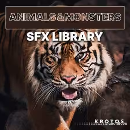 Krotos Animals & Monsters SFX Library [WAV] - Sample Pack Artwork