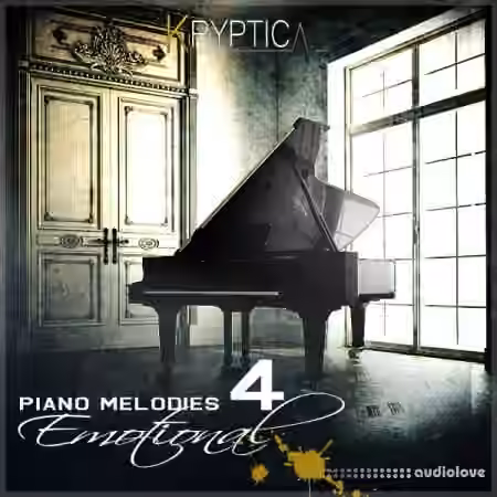 Kryptic Samples Kryptic Piano Melodies: Emotional 4 [WAV, MiDi] - Sample Pack Artwork
