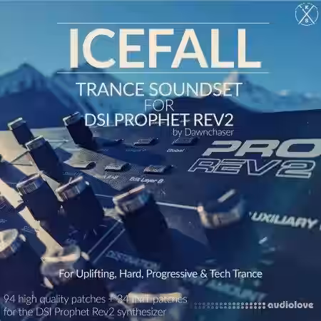 Kulshan Studios Icefall Trance Soundset by Dawnchaser [Synth Presets] - Sample Pack Artwork