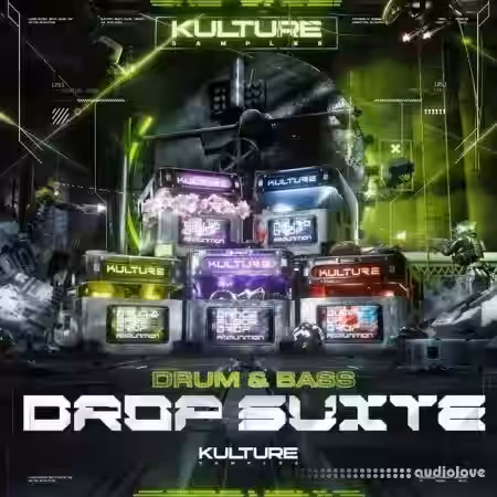 Kulture Samples Drum and Bass Drop Suite [WAV, MiDi, Synth Presets, DAW Templates] - Sample Pack Artwork