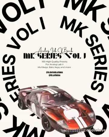 La Formula Urbana Mk Series Vol I Analog Lab Bank [Synth Presets] - Sample Pack Artwork