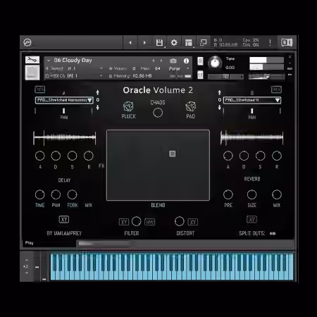 Lamprey Oracle Ambient Guitars Volume 2 [KONTAKT] - Sample Pack Artwork