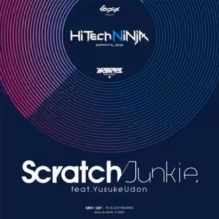 lapix HiTECH NINJA SAMPLES Scratch Junkie [WAV] - Sample Pack Artwork