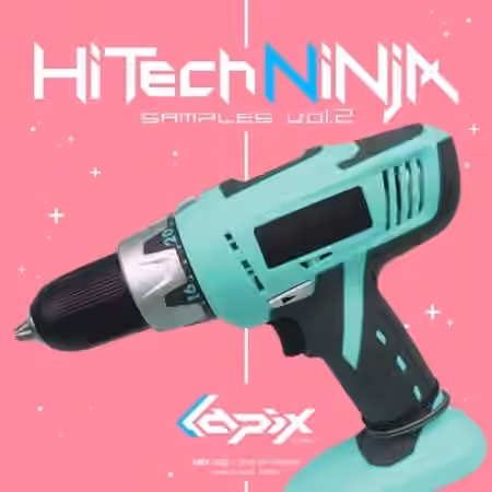 lapix HiTECH NINJA SAMPLES Vol.2 [WAV, MiDi] - Sample Pack Artwork