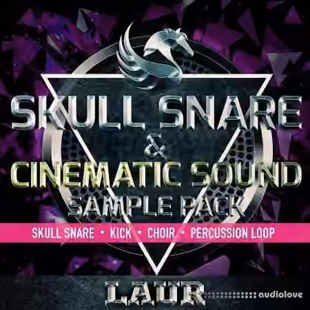 Laur Skull Snare & Cinematic Sound Sample Pack [WAV, MiDi] - Sample Pack Artwork