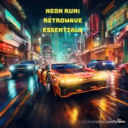 LEX Sounds Neon Run: Retrowave Essentials by OST Audio [WAV] - Sample Pack Artwork