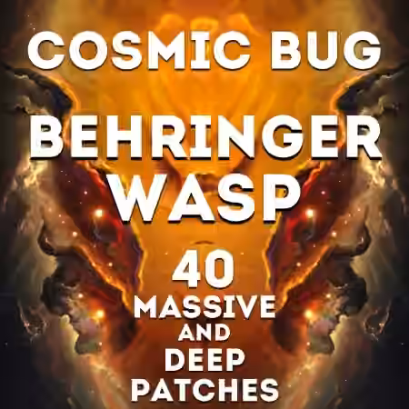 LFO Store Behringer WASP Deluxe Cosmic Bug [Synth Presets] - Sample Pack Artwork