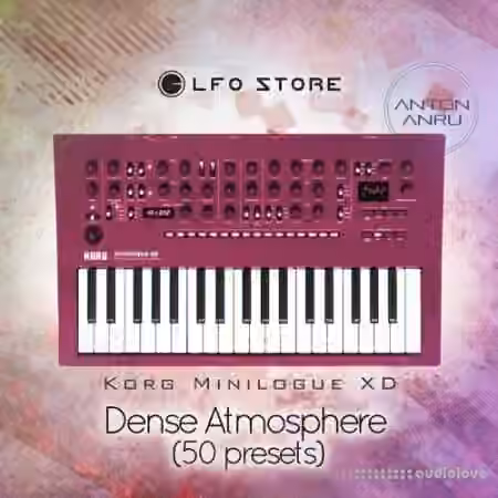 LFO Store Korg Minilogue XD Dense Atmosphere by Anton Anru [Synth Presets] - Sample Pack Artwork