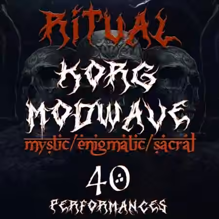 LFO Store Korg Modwave Ritual 40 Performances [Synth Presets] - Sample Pack Artwork