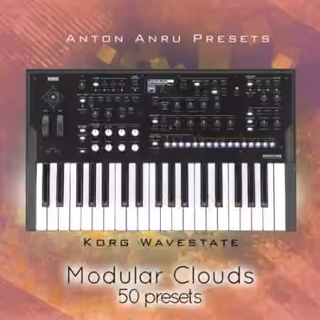 LFO Store Korg Wavestate 2 Modular Clouds 50 presets by Anton Anru [Synth Presets] - Sample Pack Artwork