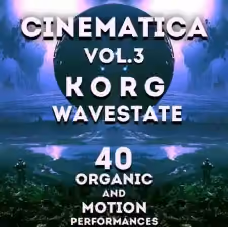 LFO Store Korg Wavestate Cinematica Vol.3 [Synth Presets] - Sample Pack Artwork