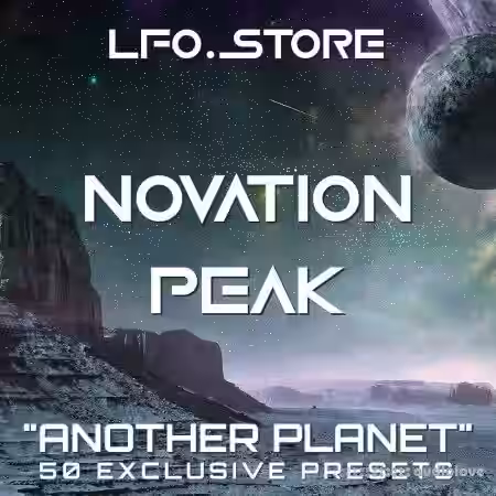 LFO Store Novation Peak / Summit Another Planet Soundset [Synth Presets] - Sample Pack Artwork