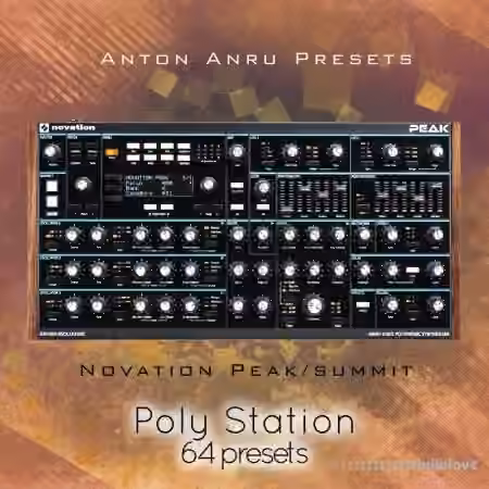 LFO Store Novation Peak / Summit Poly Station [Synth Presets] - Sample Pack Artwork