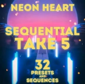 LFO Store SR Sequential Take 5 Neon Heart 32 Presets and Sequences [Synth Presets]