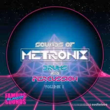 LJ MTX Sounds of Metronix Volume 01 Drums and Percussion [WAV] - Sample Pack Artwork