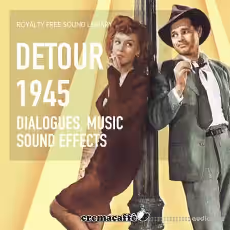 LofiAndy Sounds Detour (1945) | Sound Library [WAV] - Sample Pack Artwork