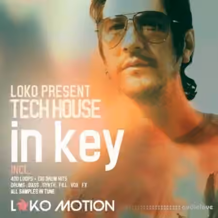 Loko Motion Records Loko Presents Tech House In Key [WAV] - Sample Pack Artwork