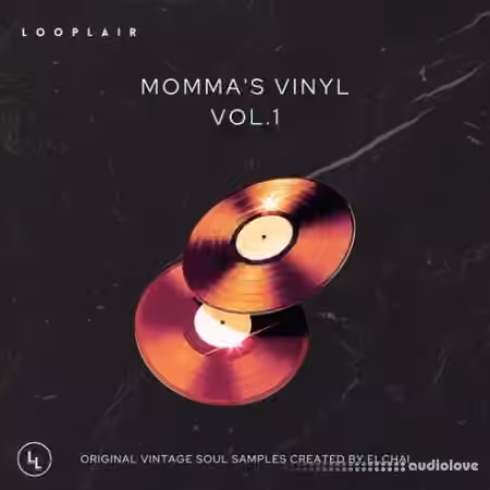 Looplair Mommas Vinyl Vol.1 Vintage Soul Sample Pack (Compositions and Stems) [WAV] - Sample Pack Artwork