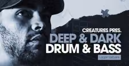Loopmasters Creatures - Deep and Dark Drum and Bass [MULTiFORMAT] - Sample Pack Artwork