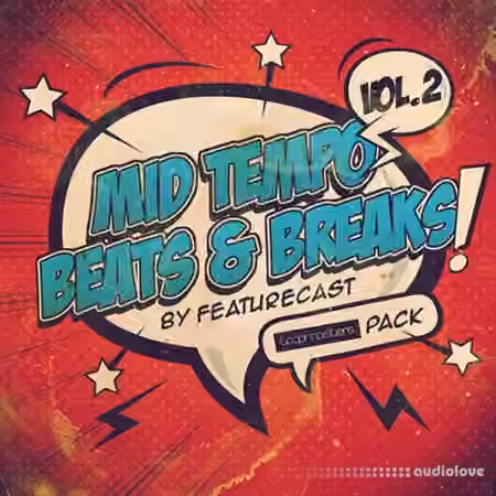 Loopmasters Featurecast Presents Mid Tempo Beats and Breaks 2 [MULTiFORMAT] - Sample Pack Artwork