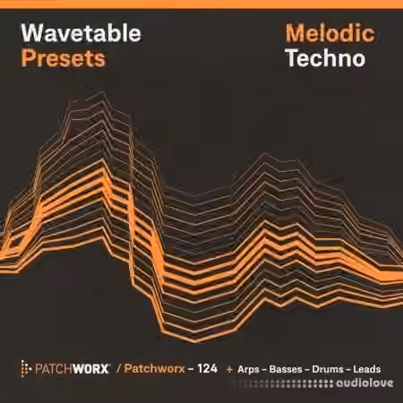 Loopmasters Patchworx 124 Melodic Techno Wavetable Presets [Synth Presets, MiDi, WAV] - Sample Pack Artwork