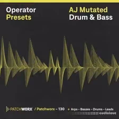 Loopmasters Patchworx 130 AJ Mutated Drum and Bass [WAV, MiDi, Synth Presets] - Sample Pack Artwork